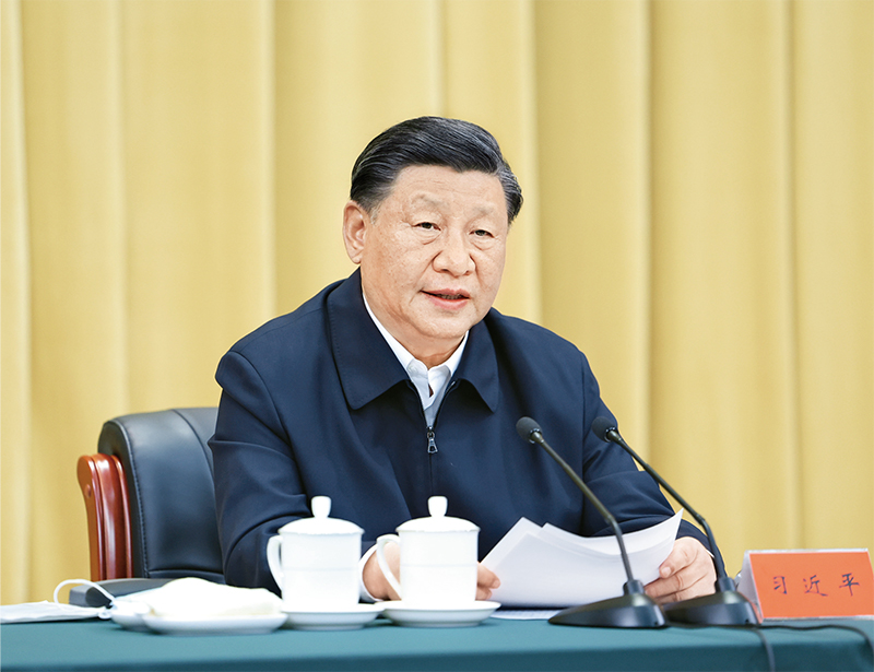 2023年6月2日，，，，，，，，中共中央总书记、国家主席、中央军委主席习近平在北京出席文化传承发展座谈会并发表重要讲话。。。。。。 新华社记者 鞠鹏/摄